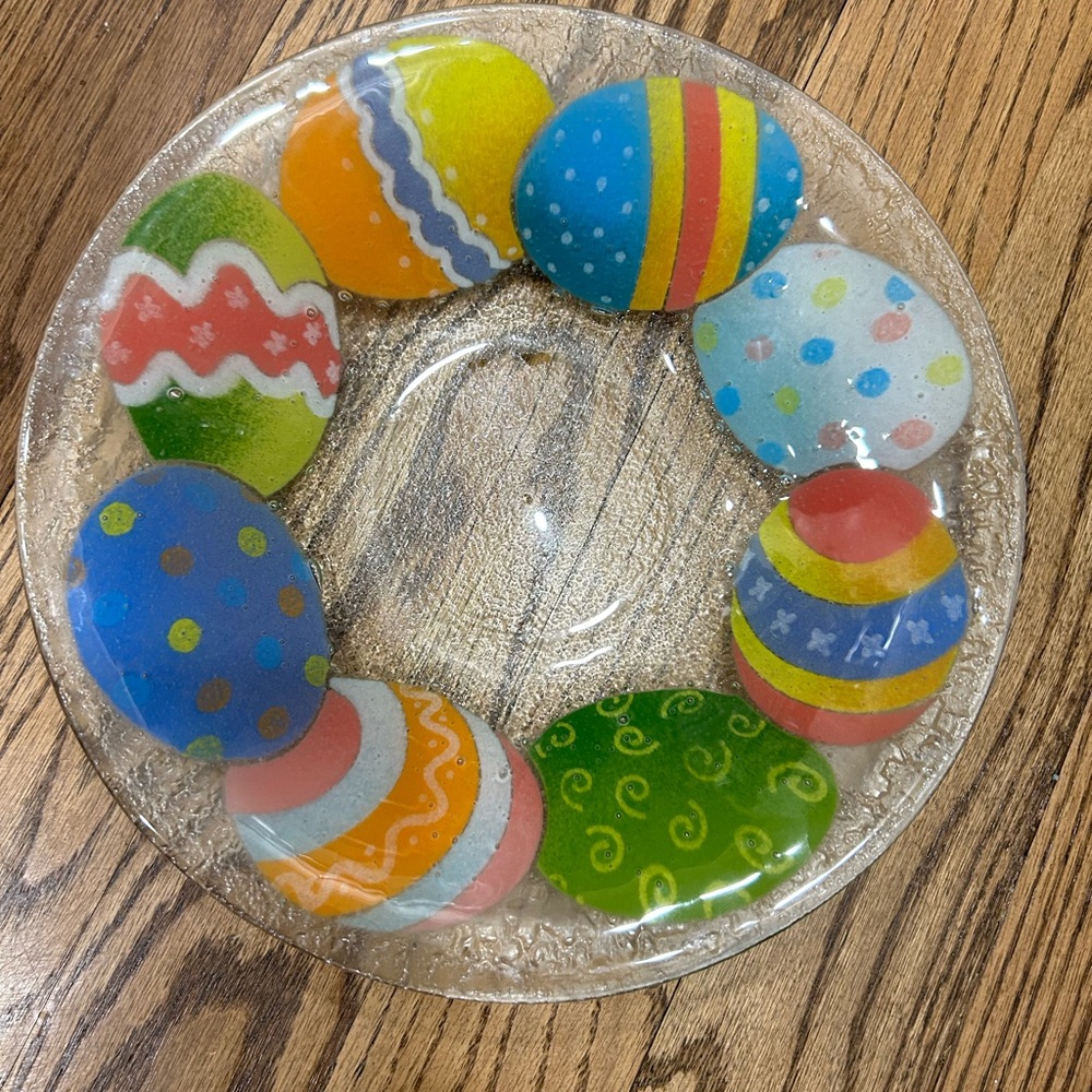Beautiful Peggy Karr (RARE) Easter Egg Design 11”